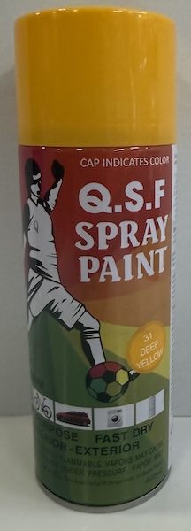 QSF Spray Paint Deep Yellow #31